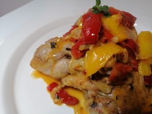 Pollo alla romana